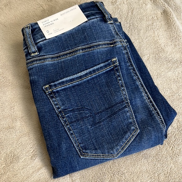 American Eagle Outfitters Curvy Super Hi-Rise Jegging - Picture 7 of 14